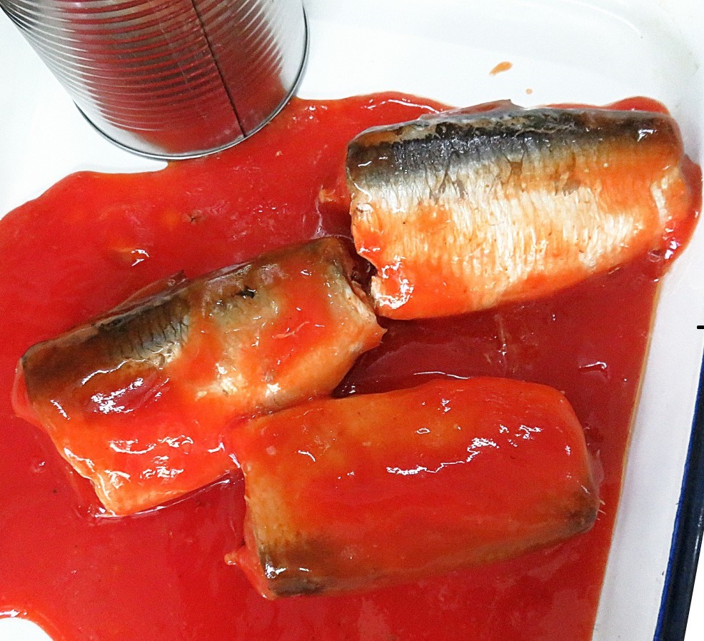 Conserve de sardine à la sauce tomate